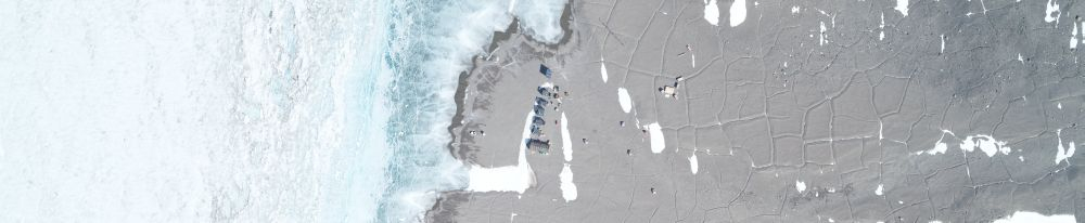 Lake Fryxell Facility Zone and surrounding area, Taylor Valley, Antarctica